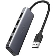 Мультифункциональный адаптер Ugreen CM219/50985 USB3.0A 4 в 1 Серый