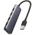 Мультифункциональный адаптер Ugreen CM219/<wbr>50985 USB3.0A 4 в 1 Серый - Metoo (1)