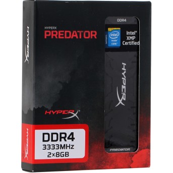 Комплект модулей памяти Kingston HyperX Predator HX433C16PB3K2/<wbr>16 DDR4 16GB (2x8GB) DIMM <PC4-23466/ - Metoo (2)