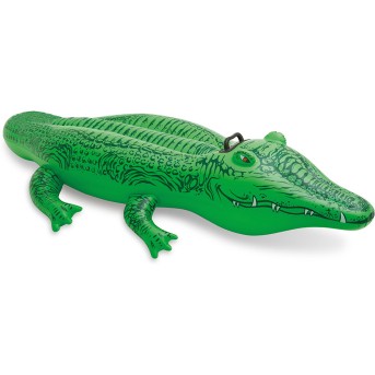 Надувная игрушка Intex 58546NP в форме крокодила - Metoo (1)