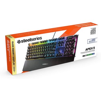Клавиатура Steelseries Apex 5 US - Metoo (3)