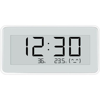 Часы-термогигрометр Xiaomi Temperature and Humidity Monitor Clock Белый - Metoo (2)