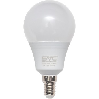 Эл. лампа светодиодная SVC LED G45-7W-E14-3000K, Тёплый - Metoo (1)