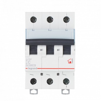 Автоматический выключатель Legrand 404053 3П С 6A TX3 6000 6kA - Metoo (2)