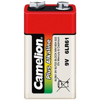 Батарейка CAMELION Plus Alkaline 6LR61-SP1 - Metoo (1)