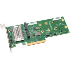 RAID контроллер Supermicro AOC-SLG3-2H8M2-O