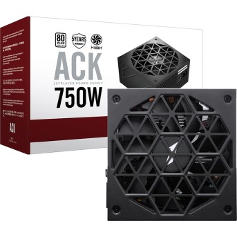 Блок питания 1STPLAYER HA 750W BK - Metoo (1)
