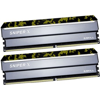 Комплект модулей памяти G.SKILL SniperX F4-2666C19D-16GSXK DDR4 16GB (Kit 2x8GB) 2666MHz - Metoo (3)