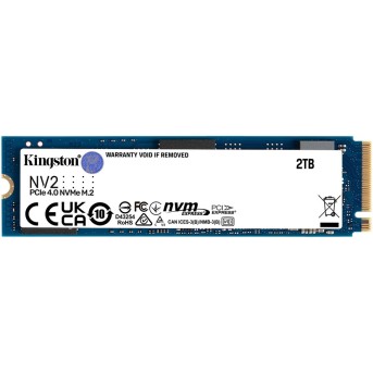 Твердотельный накопитель SSD Kingston NV2 SNV2S/<wbr>2000G M.2 NVMe PCIe 3.0x4 - Metoo (1)