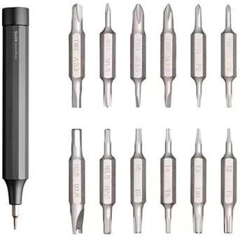 Отвертка HOTO 24-in-1 Precision Screwdriver Gray - Metoo (2)