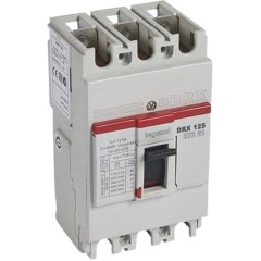 Автоматический выключатель Legrand 27221 3П 125A DRX125 20kA термомагнитный