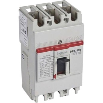 Автоматический выключатель Legrand 27221 3П 125A DRX125 20kA термомагнитный - Metoo (1)