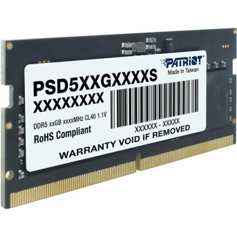 Модуль памяти для ноутбука Patriot SL PSD532G48002S DDR5 32GB - Metoo (2)
