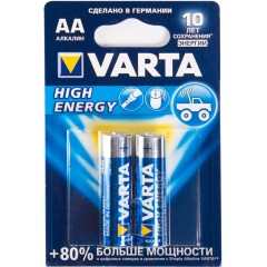 Батарейка VARTA High Energy Mignon 1.5V - LR6/ AA (2 шт)