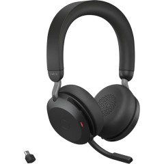 Гарнитура Jabra Evolve2 75 Link380c MS Stereo Stand Black USB-C