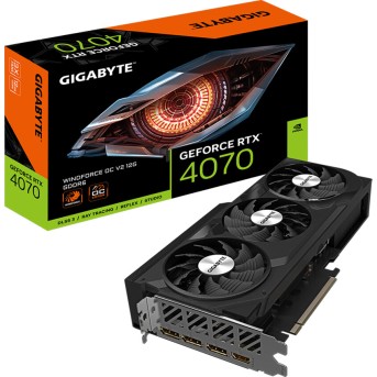 Видеокарта Gigabyte (GV-N4070WF3OCV2-12GD) RTX4070 WINDFORCE OC V2 12G - Metoo (3)