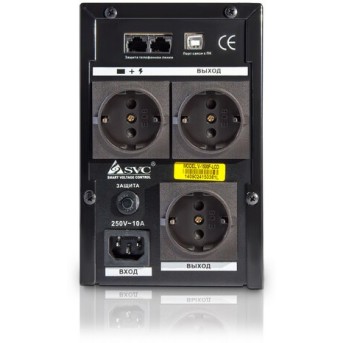 Источник бесперебойного питания SVC V-1500-F-LCD - Metoo (3)