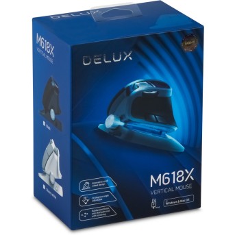 Мышь USB Delux DLM-618OUB - Metoo (3)