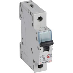 Автоматический выключатель Legrand 404025 1П C 6A TX3 6000/<wbr>6kA