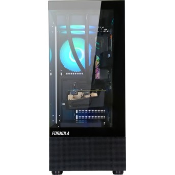 Компьютерный корпус Formula V Crystal Z1+ Black без Б/<wbr>П - Metoo (2)