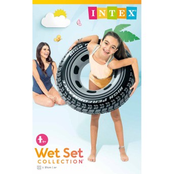 Надувной круг для плавания Intex 59252NP - Metoo (3)