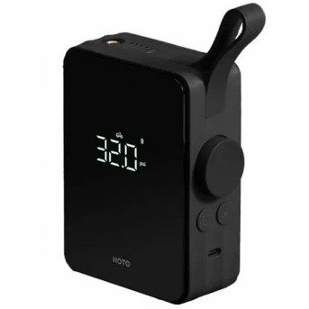 Портативный аккумуляторный компрессор HOTO Portable Electric Tire Inflator - Metoo (1)