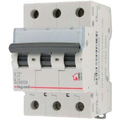 Автоматический выключатель Legrand 404053 3П С 6A TX3 6000 6kA