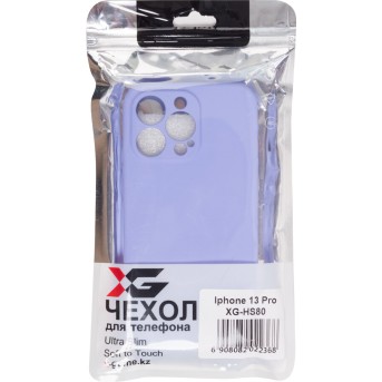 Чехол для телефона X-Game XG-HS80 для Iphone 13 Pro Силиконовый Сирень - Metoo (3)