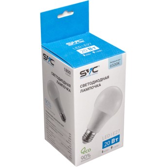 Эл. лампа светодиодная SVC LED A80-20W-E27-6500K, Холодный - Metoo (2)