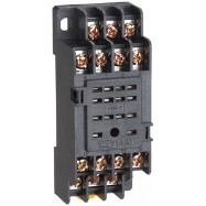 Розетка CHINT CZY14A для JZX-22F(D) 4 контакта