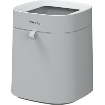 Умное мусорное ведро Townew Smart Trash Can T Air Lite Серый - Metoo (1)