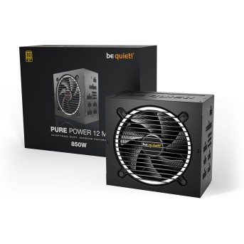 Блок питания Bequiet! Pure Power 12 M 850W BN344 - Metoo (3)