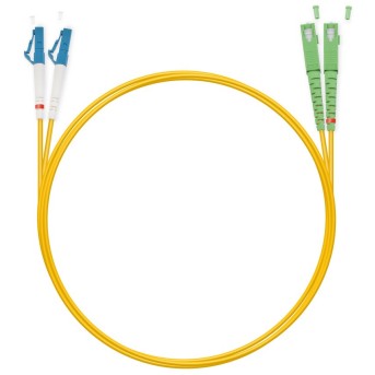Патч Корд Оптоволоконный SC/APC-LC/UPC SM 9/125 Duplex 2.0мм 1 м в Metoo.kz - Metoo (2)