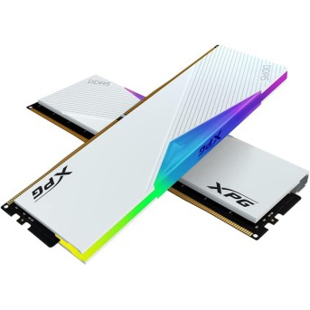 Комплект модулей памяти ADATA XPG Lancer RGB AX5U7200C3416G-DCLARWH DDR5 32GB (Kit 2x16GB) 7200MHz - Metoo (1)
