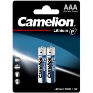 Батарейка CAMELION Lithium P7 FR03-BP2 2 шт. в блистере