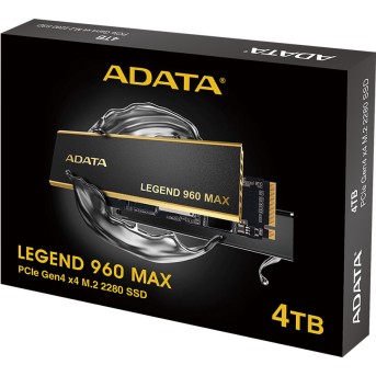Твердотельный накопитель SSD ADATA LEGEND 960 MAX ALEG-960M-4TCS 4TB PCIe Gen4x4 M.2 - Metoo (3)