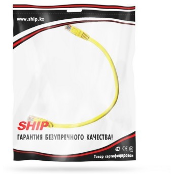 Патч-корд SHIP Cat.5e UTP LSZH RJ-45 0.3 м S3025YL0030-P - Metoo (2)