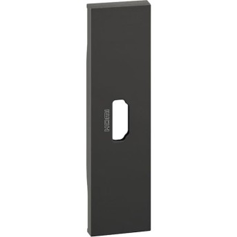 Розетка HDMI Bticino K4284P Living Now с накладкой на 1 модуль Чёрный - Metoo (3)