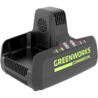 Быстрое зарядное устройство для двух аккумуляторов Greenworks 2939007 82V 8.0 А - Metoo (2)