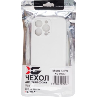 Чехол для телефона X-Game XG-HS73 для Iphone 13 Pro Силиконовый Белый - Metoo (3)