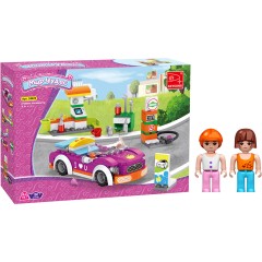 Игровой конструктор Keyixing 24422 МИР ЧУДЕС (190 деталей в наборе)