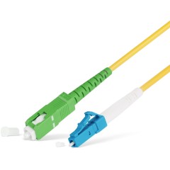 Патч Корд Оптоволоконный SC/APC-LC/UPC SM 9/125 Simplex 2.0мм 1 м..