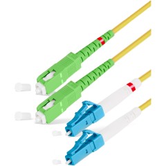 Патч Корд Оптоволоконный SC/<wbr>UPC-LC/<wbr>UPC SM 9/<wbr>125 Duplex 2.0мм 1 м