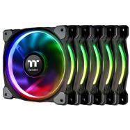Кулер для компьютерного корпуса Thermaltake Riing Plus 12 RGB (5-Fan Pack)