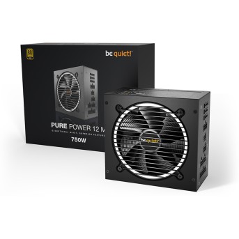 Блок питания Bequiet! Pure Power 12 M 750W BN343 - Metoo (3)