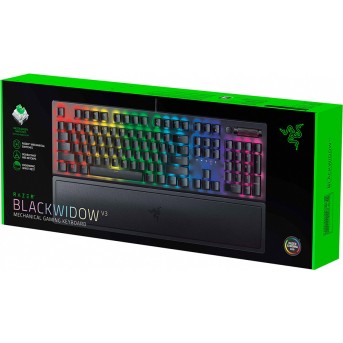 Клавиатура Razer BlackWidow V3 (Green Switch) - Metoo (3)