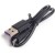Интерфейсный кабель Awei Type-C to Type-C CL-113T 2.4A 30cm Чёрный - Metoo (2)