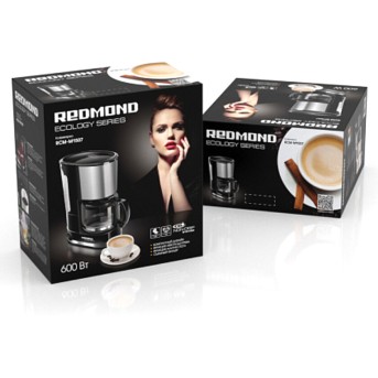 Кофеварка капельная Redmond RCM-M1507 - Metoo (3)