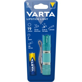 Светодиодный фонарь VARTA LED Lipstick Light Blue - Metoo (2)