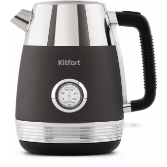 Чайник электрический Kitfort KT-633-1 графит - Metoo (2)